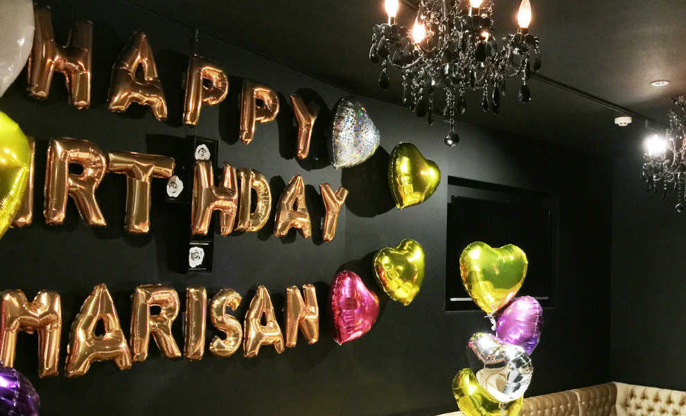 バルーン誕生日