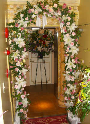 フラワーアーチ