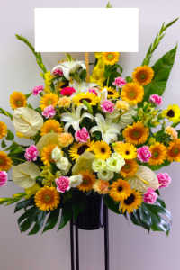 お祝いスタンド花1段